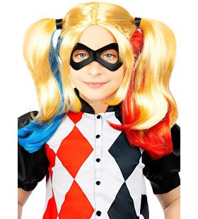 Harley Quinn Pruik Met Staartjes Kind