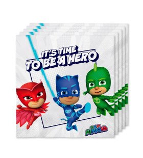 16 Pj Masks Servetten, 33 X 33cm