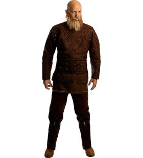 Ragnar Lodbrok Viking Strijder Man Kostuum