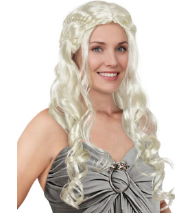 Drakenmoeder Daenerys Targaryen Pruik Game Of Thrones