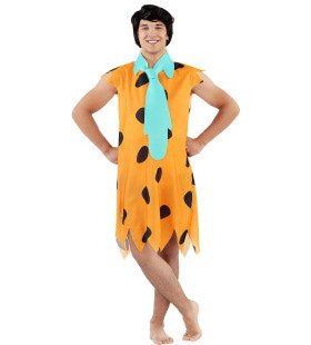 De Enige Echte Fred Flintstone Man Kostuum