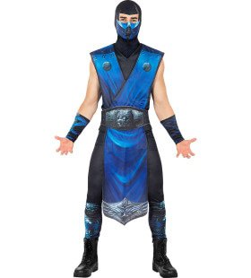 Subzero Mortal Kombat Ninja Man Kostuum