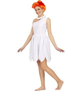 Holbewoonster Wilma Flintstone Vrouw Kostuum