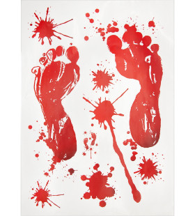 Bloody Halloween Stickers 2 Velletjes