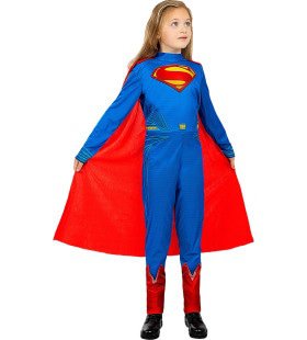 Jongedame Van Staal Supergirl Uit Justice League Kind Kostuum