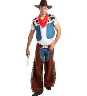 Cowboy Billy De Boomer Man Kostuum