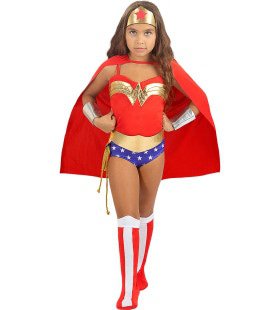 Classic Wonder Woman Meisje Kostuum