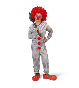 Geen Zin Om Te Spelen Enge Clown Kind Kostuum