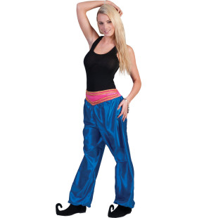 Blauwe Oosterse Broek Vrouw