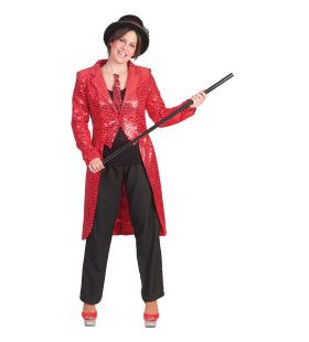 Tailcoat Red Vrouw