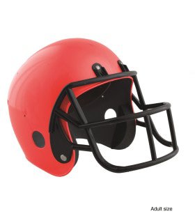 American Football Helm Rood