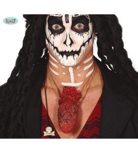 Ketting Uitgerukt Hart Azteken Halloween