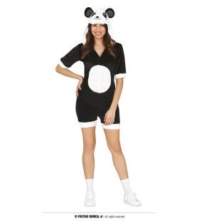 Pando De Panda Korte Jumpsuit Vrouw Kostuum