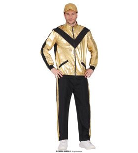 Golden Race Tracksuit Man Kostuum