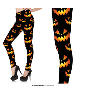 Hongerige Pompoen Monsters Legging Vrouw