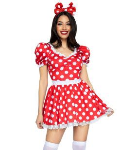 Missy Minnie Muis Vrouw Kostuum