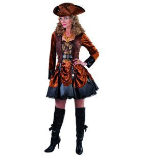 Aristocratisch Victoriaans Steampunk Vrouw Kostuum