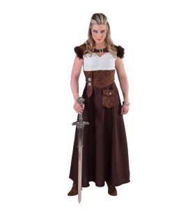 Onoverwinnelijke Thrones Viking Vrouw Kostuum