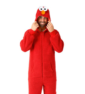 Elmo De Pelmo Sesamstraat Onesie Kostuum