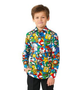 Super Mario Ultimate Gamer Blouse Jongen