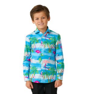 Op Een Onbewoond Eiland Vakantie Blouse Jongen