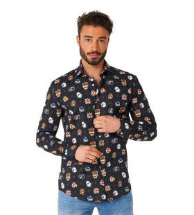 Super Mario Bad Guy Blouse Man