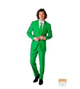 Groen Evergreen Opposuit Kostuum Man