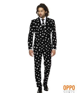 Sterrennacht Starstruck Opposuit Man Kostuum