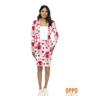 Hotlips Scary Sherry Opposuit Vrouw Kostuum