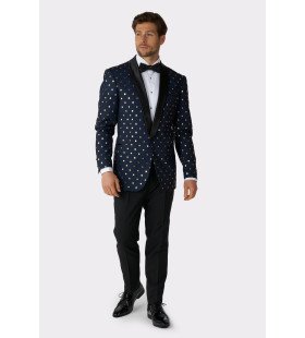 Poilka Foilka Golden Dots Opposuit Man Kostuum