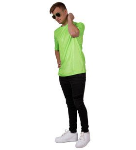 Ernest Disco Shirt Neon Groen Man