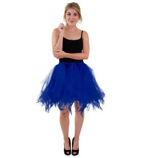 Dizzling Petticoat Donkerblauw 65 Centimeter Vrouw