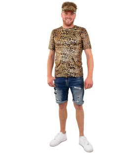 Panter Shirt Unisex Terug Naar De Jungle Kostuum