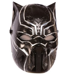 Black Panther Metallic Masker Kind