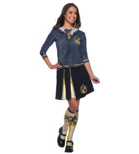 Hufflepuff Kostuum Top Meisje