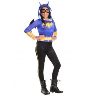 Compleet Batgirl Super Hero Girls Superheld Meisje Kostuum