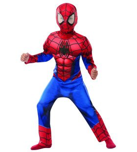 Spider-Man Deluxe Spinneman Kind Kostuum