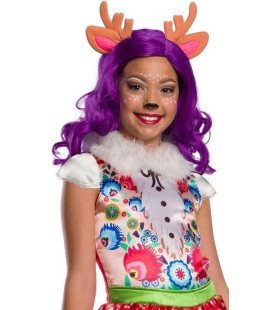 Enchantimals Danessa Deer Paarse Pruik Met Oren