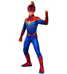 Captain Marvel Hero Suit Classic Jongen Kostuum