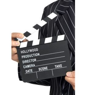 Filmklapper Hollywood 20 X 20 Centimeter