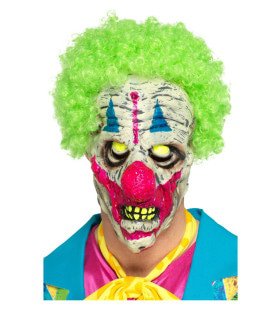 Uv Black Light Creepy Clown Masker