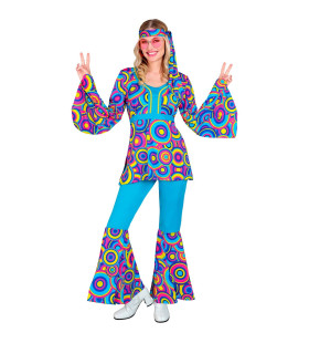 Disco Bubbels Jaren 70 Style Vrouw Kostuum