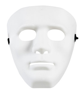 Classic Creep Masker Anonym Wit