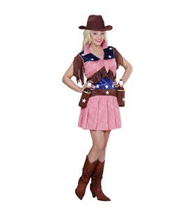 Western Rodeo Cowgirl Vrouw Kostuum