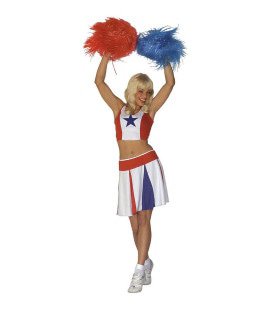 All American Cheerleader Kostuum Vrouw