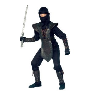 Zwarte Ninja Assault Kostuum Jongen