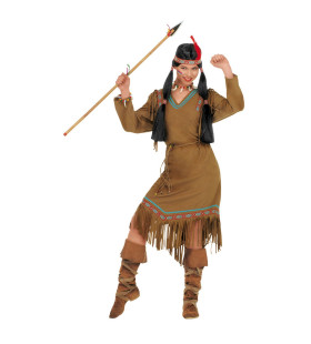 Indiaanse Cheyenne Cheyenne Kostuum Vrouw