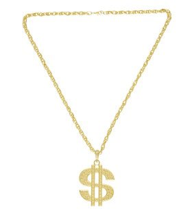 Gouden Dollar Ketting