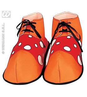 Malle Clownsschoenen Rood