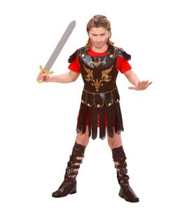 Romeinse Gladiator Kind Kostuum Jongen